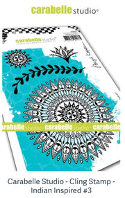 Carabelle Studio Art Stamps " Indian Inspired #3
